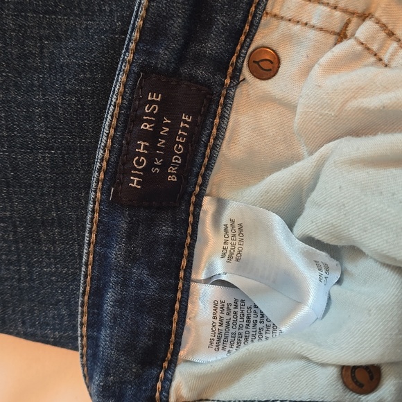 Lucky Brand High Rise Skinny Bridgette Ankle - Picture 3 of 5